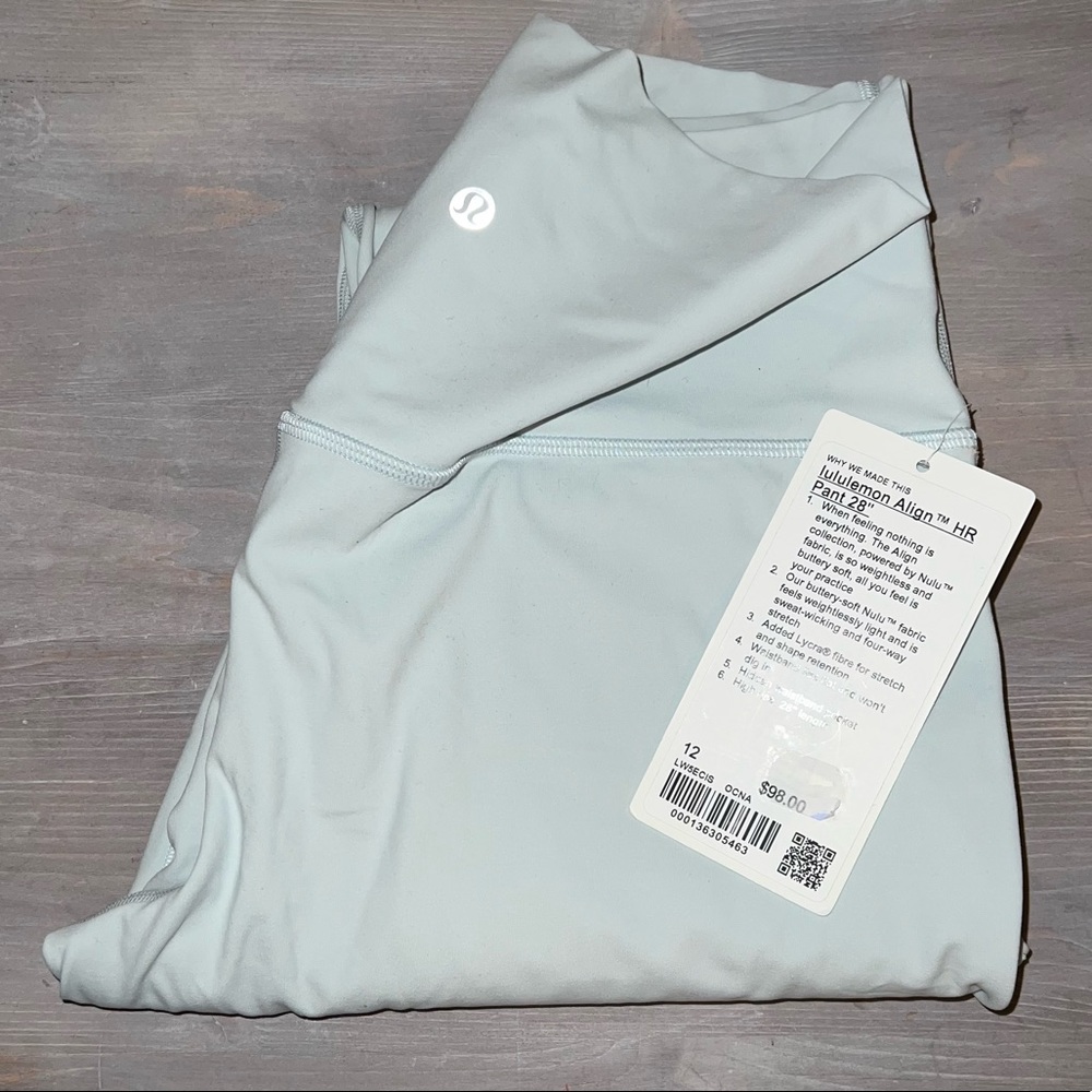 LULULEMON ATHLETICA - Align High-Rise Pant 28” Inseam - Ocean Air